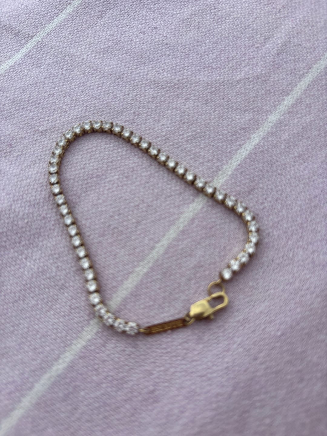 Customer photo review of Tennis Bracelet