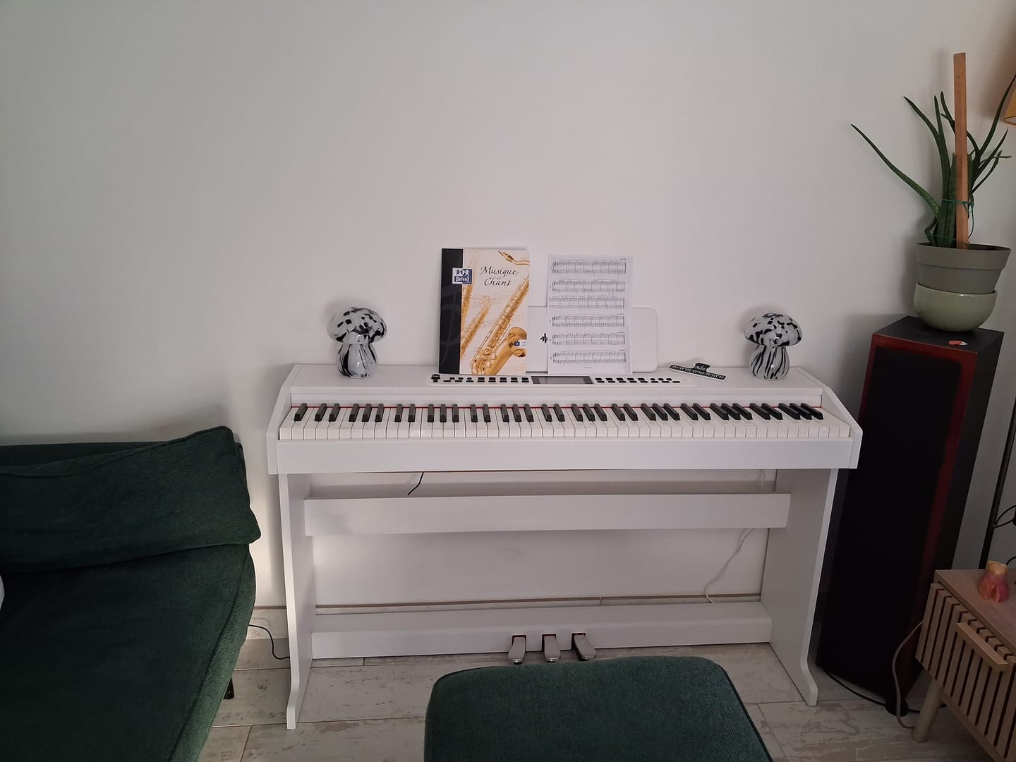 Customer photo review of Donner DDP-95 lesté Piano numérique