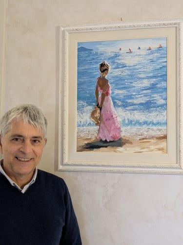Customer photo review of Jeune Femme à la Plage