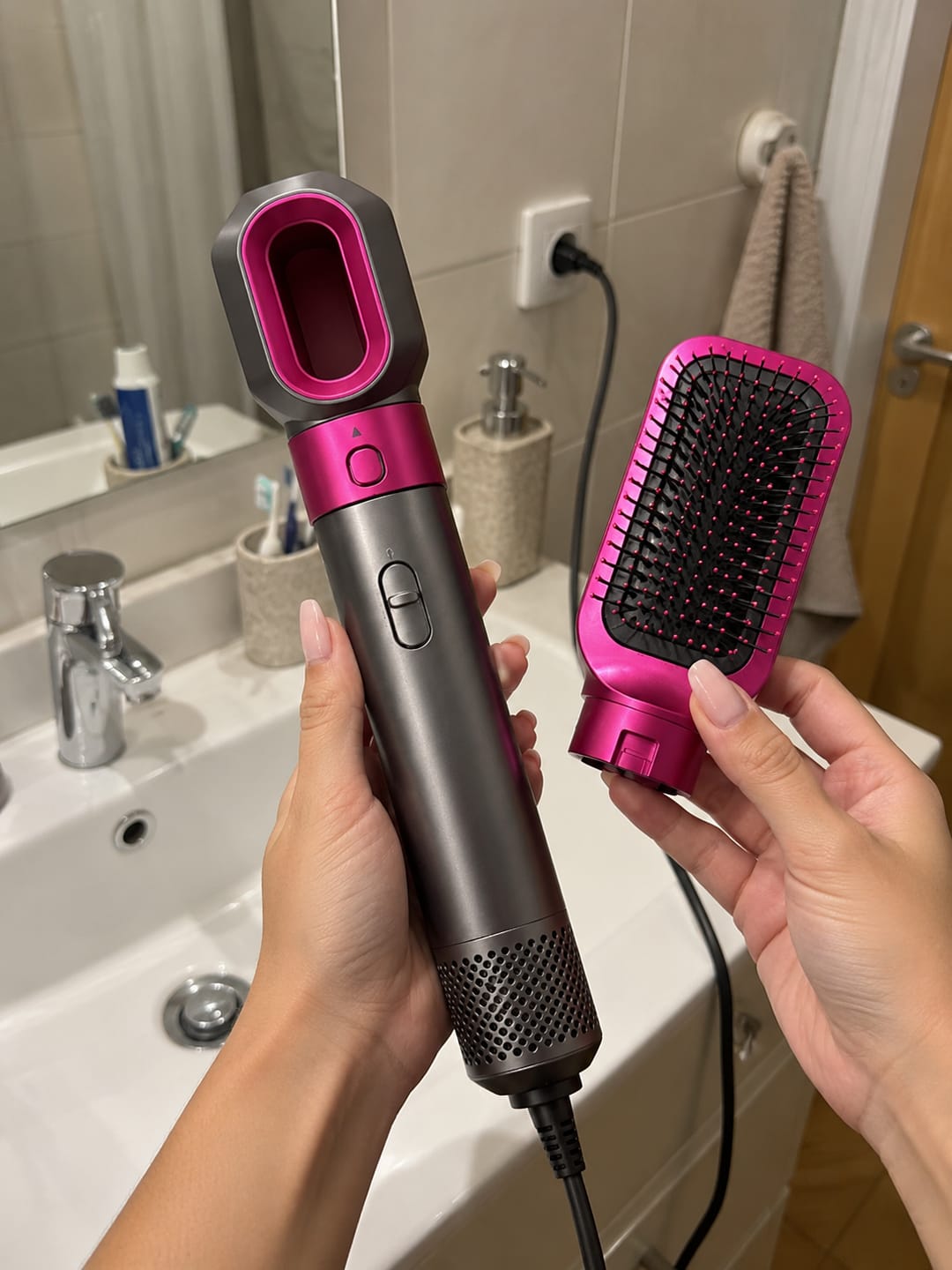 Customer photo review of Secador & Moldeador 5 en 1
