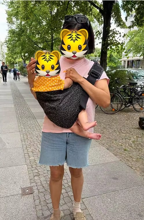 Customer photo review of Portabebés Ergonómico