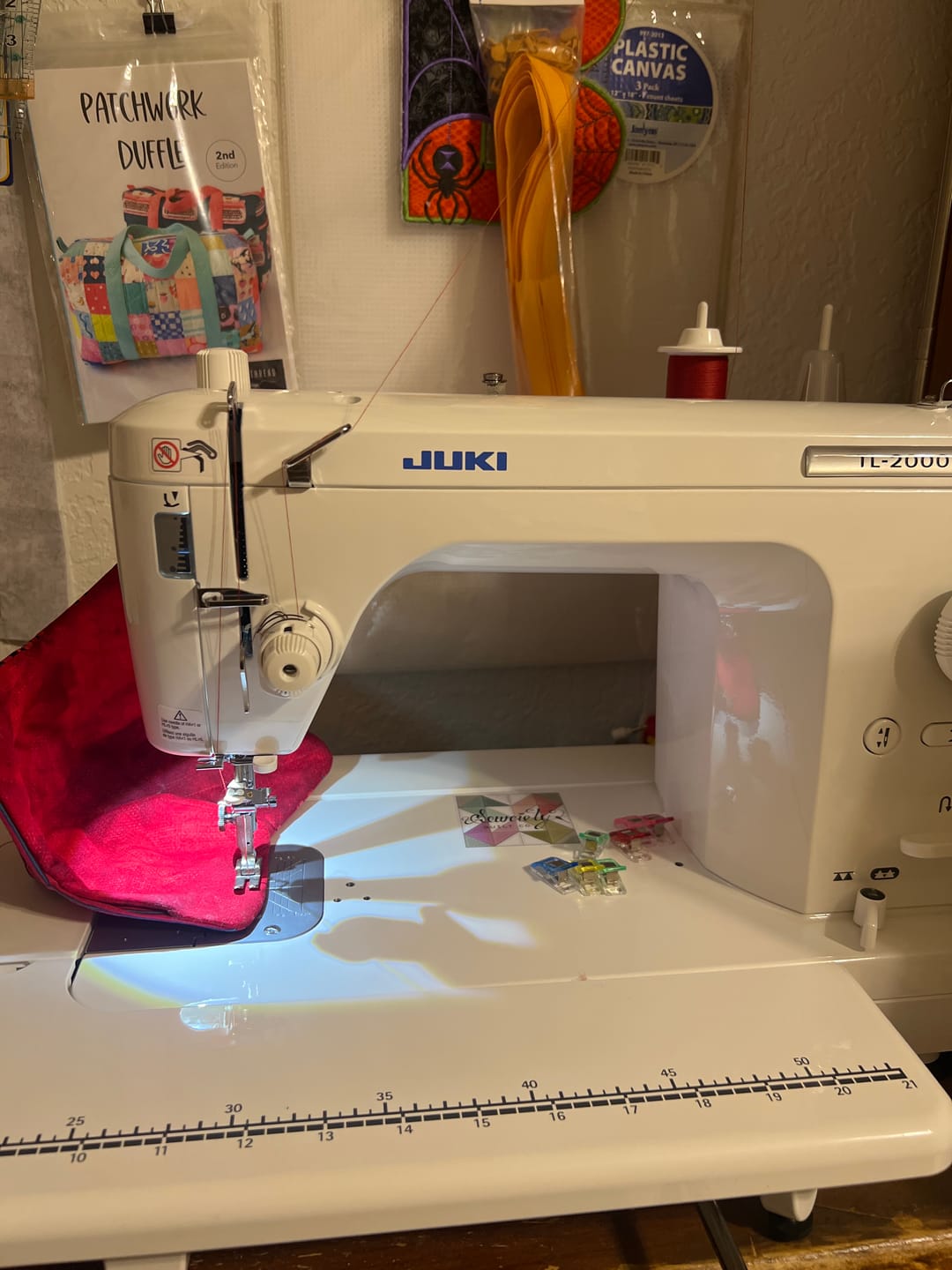 Customer photo review of Juki TL-2000Qi Quilting Machine