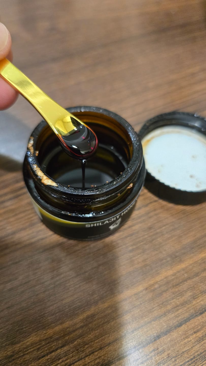 Customer photo review of Shilajit Méz