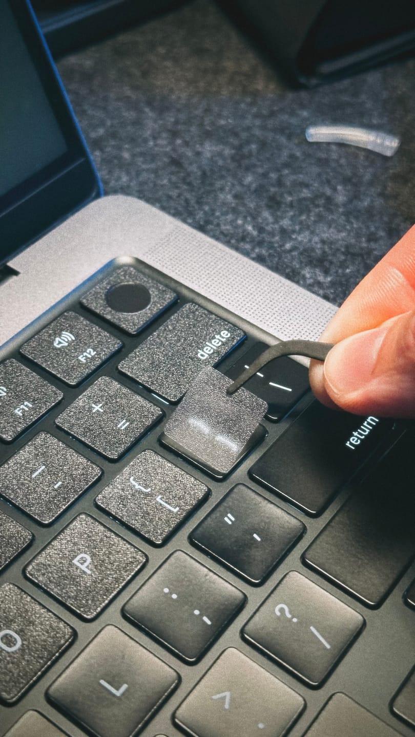 Customer photo review of Modular Keyboard Skin