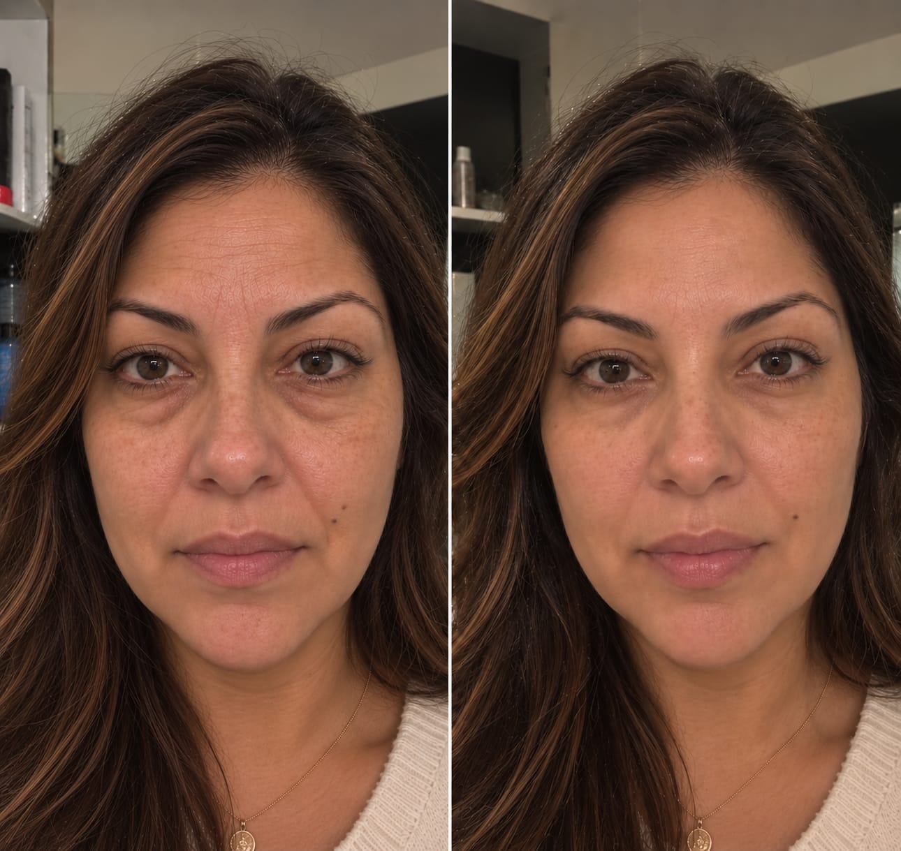 Customer photo review of Bio-Collagen Mask + Brush