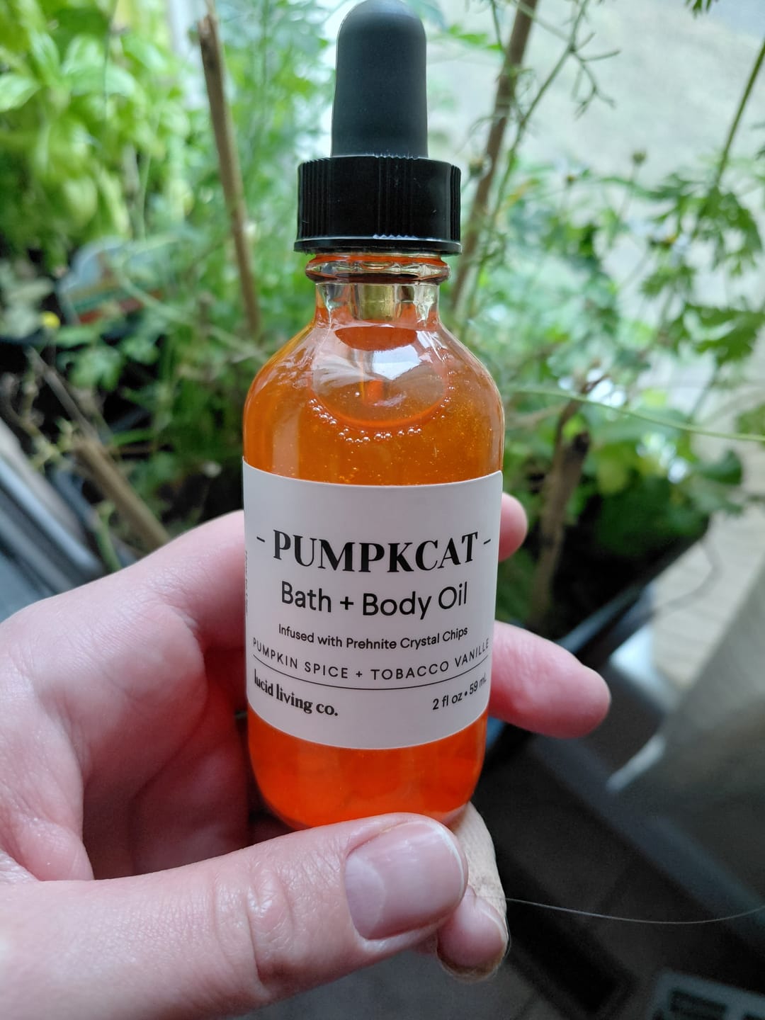Customer photo review of Pumpkcat Bath & Body Oil