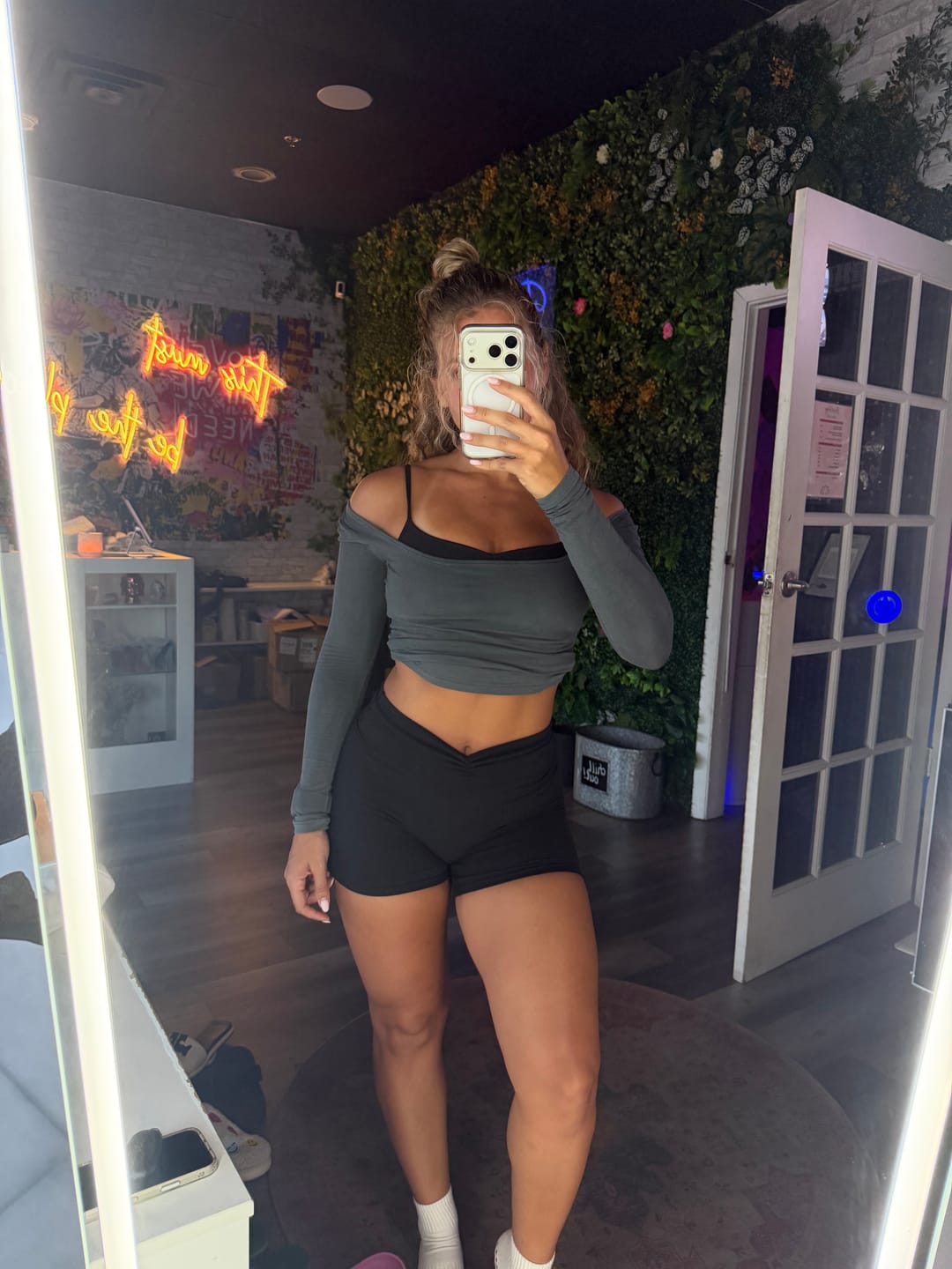 Customer photo review of The Ballet Bralette / Black