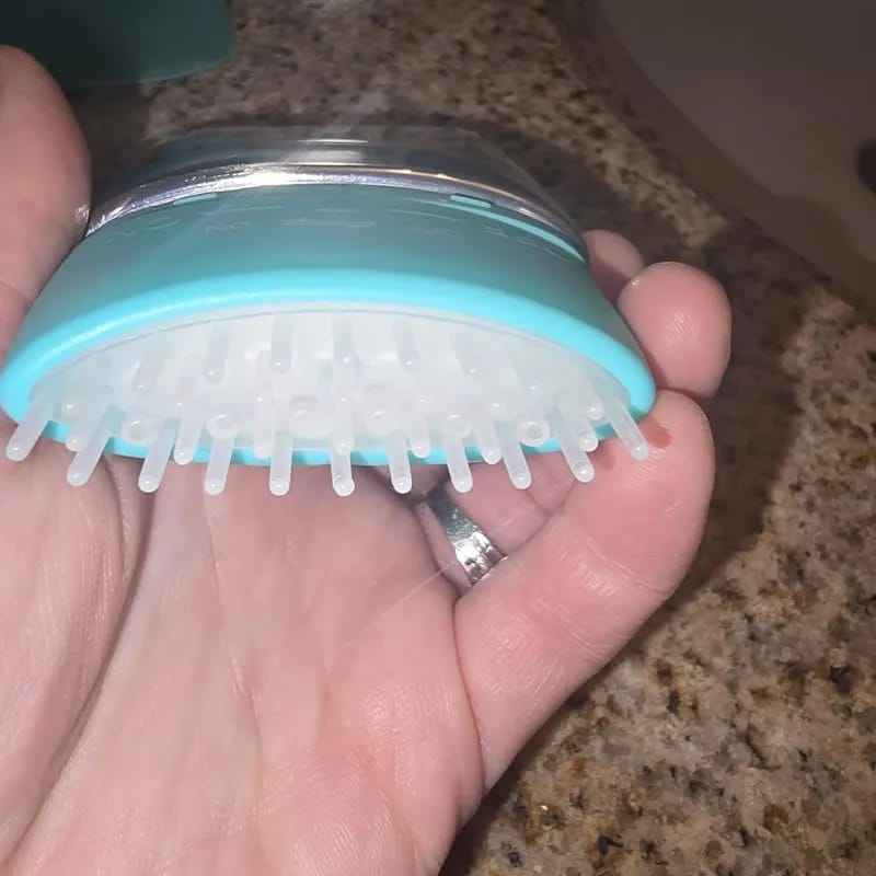 Customer photo review of PDRN Brush Hair Serum