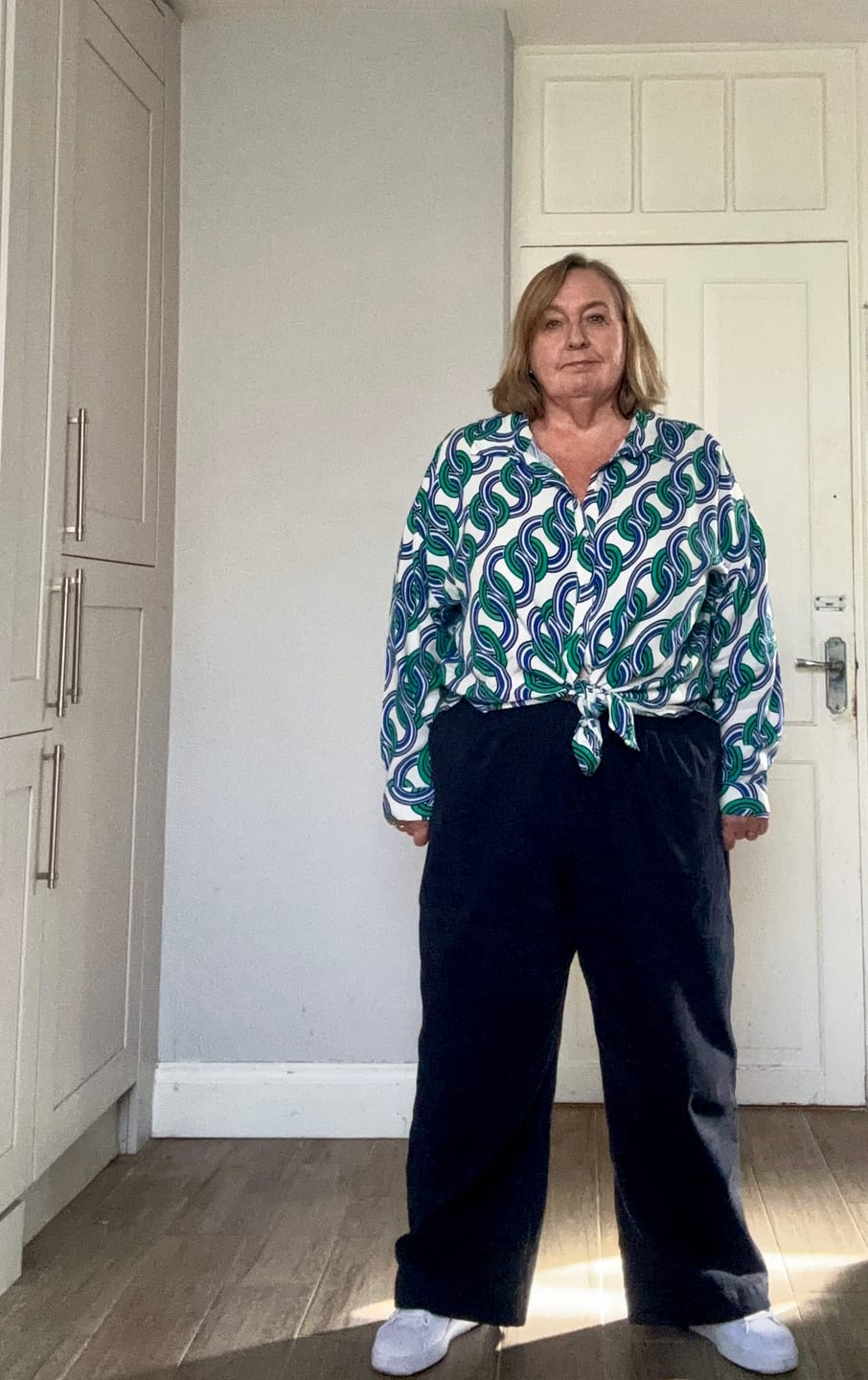 Customer photo review of Plain Chino Cotton Twill Fabric