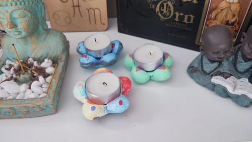 Customer photo review of Kit de Poterie Argile Autodurcissante