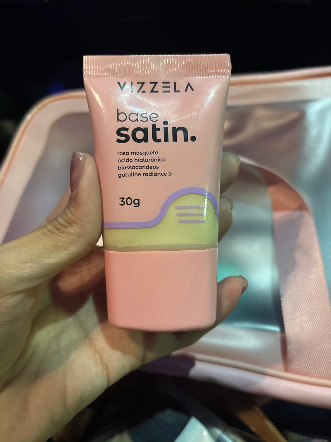 Customer photo review of Base Líquida SATIN - Vizzela