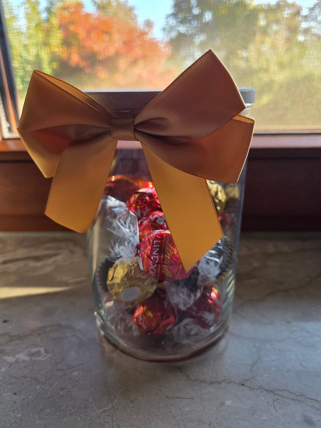 Customer photo review of Geschenkglas "Ein kleines Dankeschön"
