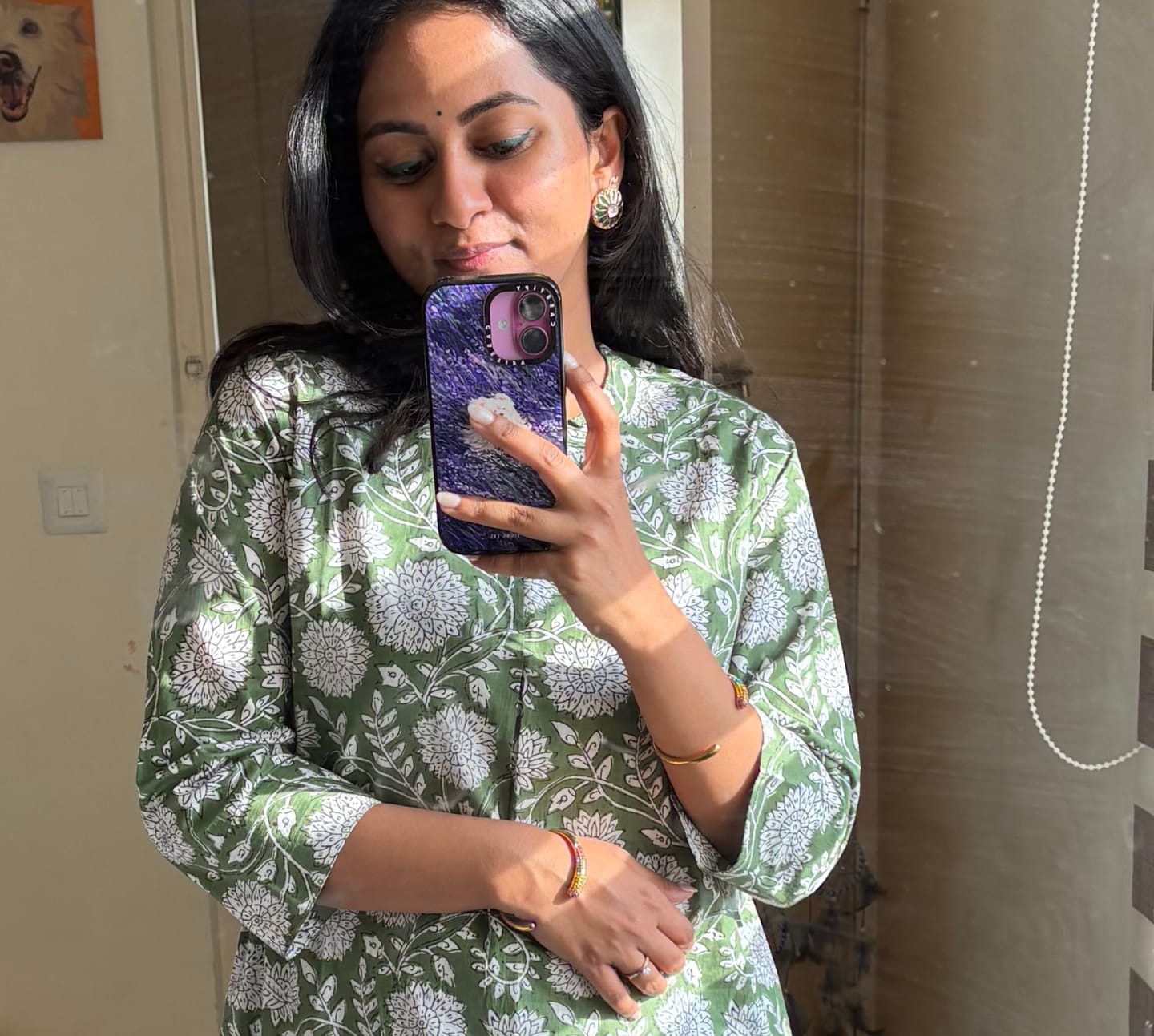 Customer photo review of The Amyra Bangle