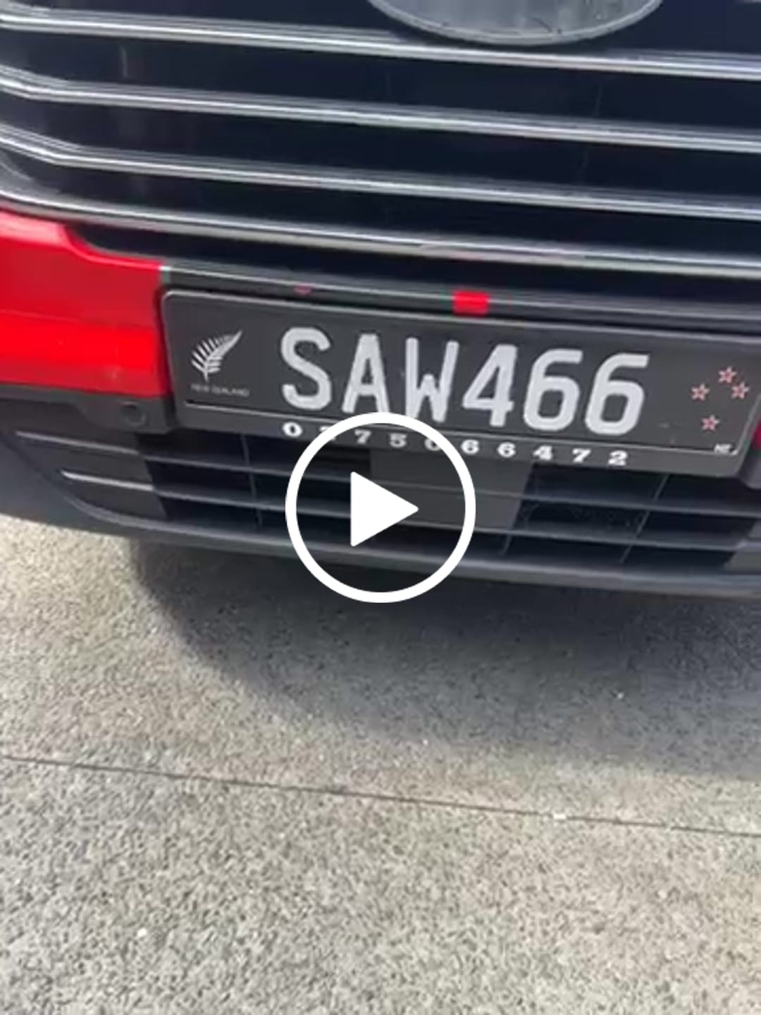 Customer video review of Custom Plate Frames
