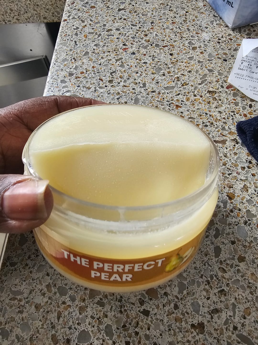 Customer photo review of (NEW) BODY GLAZE: THE PERFECT PEAR