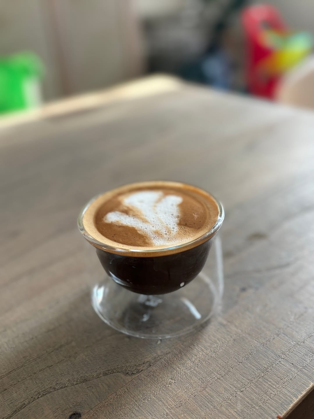 Customer photo review of FLUR Latte Glasses