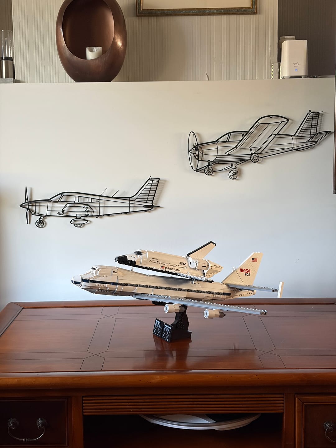 Customer photo review of PA-28 Silhouette Metal Wall Art