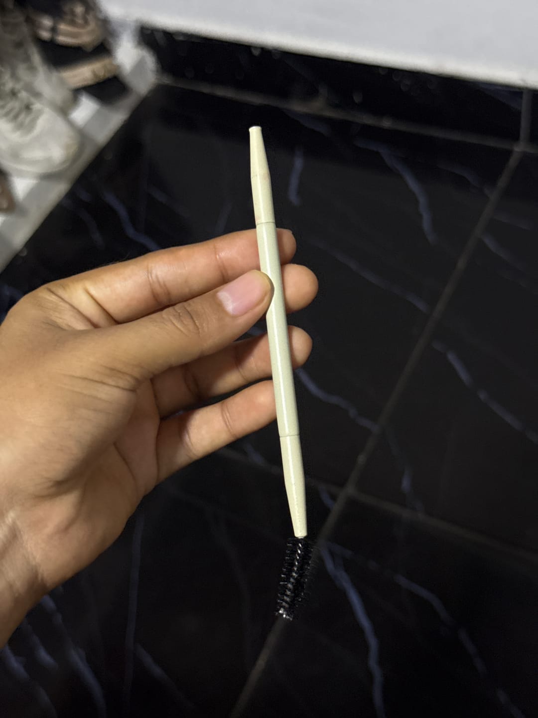 Customer photo review of BROCHA DUO CEJAS Y ESPÁTULA