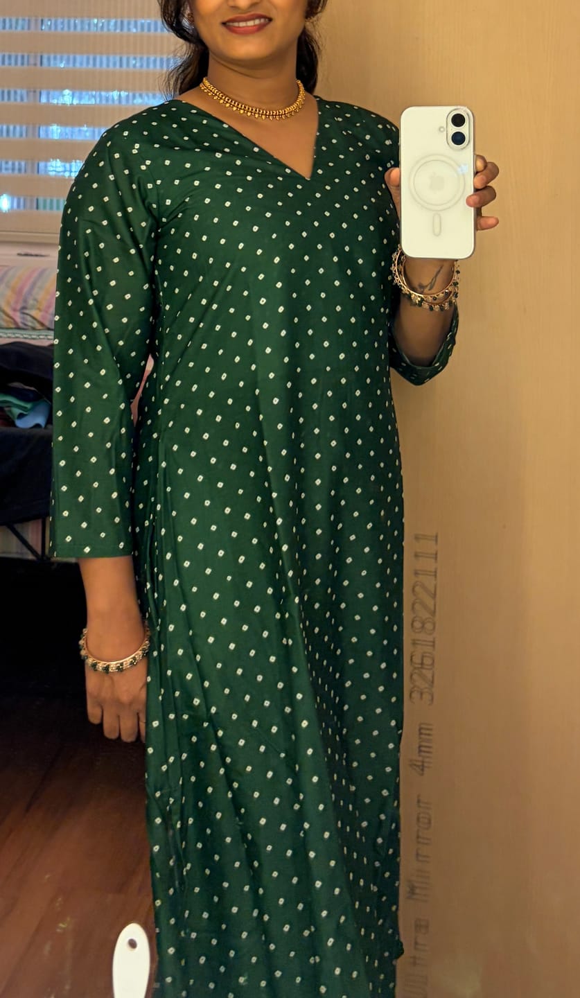 Customer photo review of aarini — kurta & pants