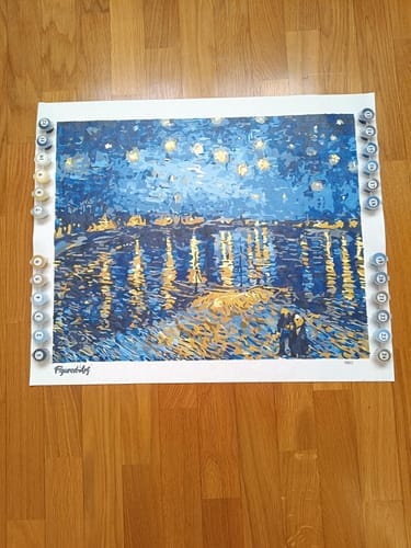 Customer photo review of Van Gogh Nuit Etoilée sur le Rhône