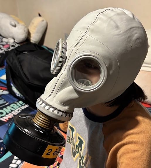Customer photo review of Military Gas Mask GP-5 Modern Filter CF F3 NATO Genuine respiratory NEW
