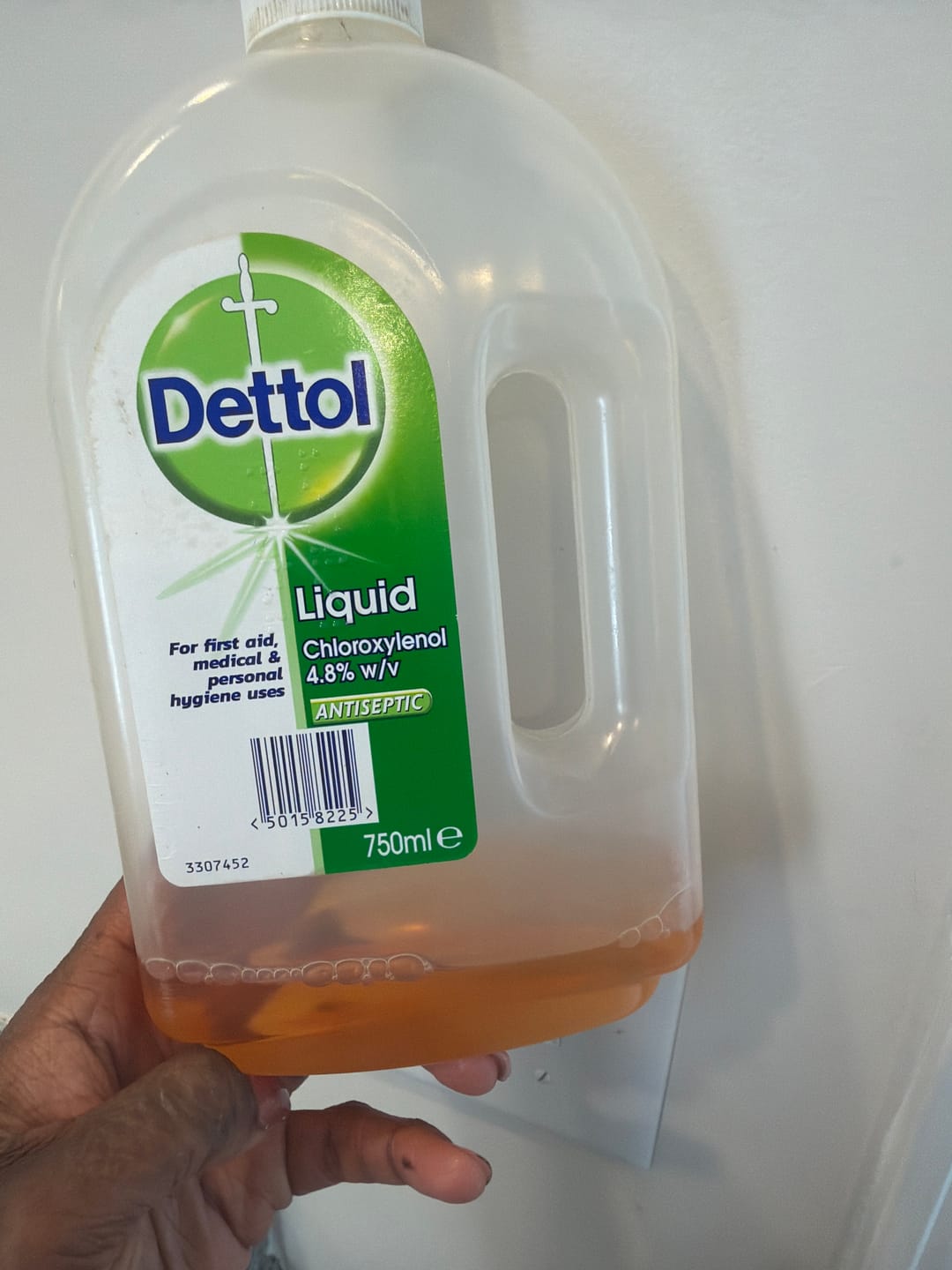 Customer photo review of Dettol Liquid - Disinfectant for Everyday Hygiene