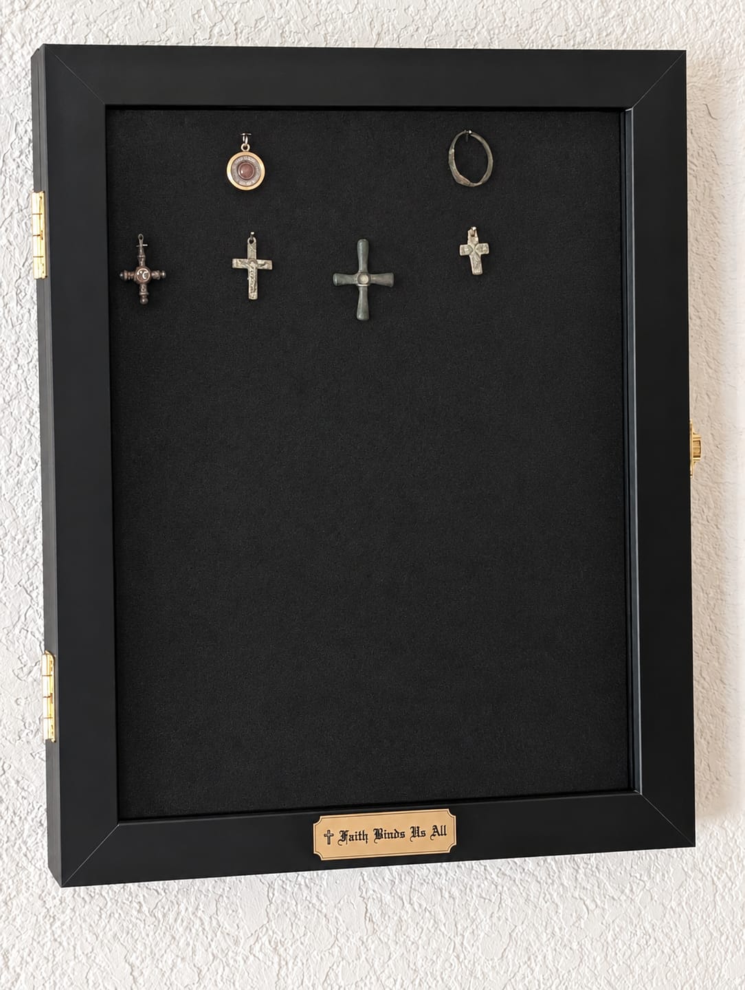 Customer photo review of St. Francis of Assisi Relic Medal – Franciscan Pendant