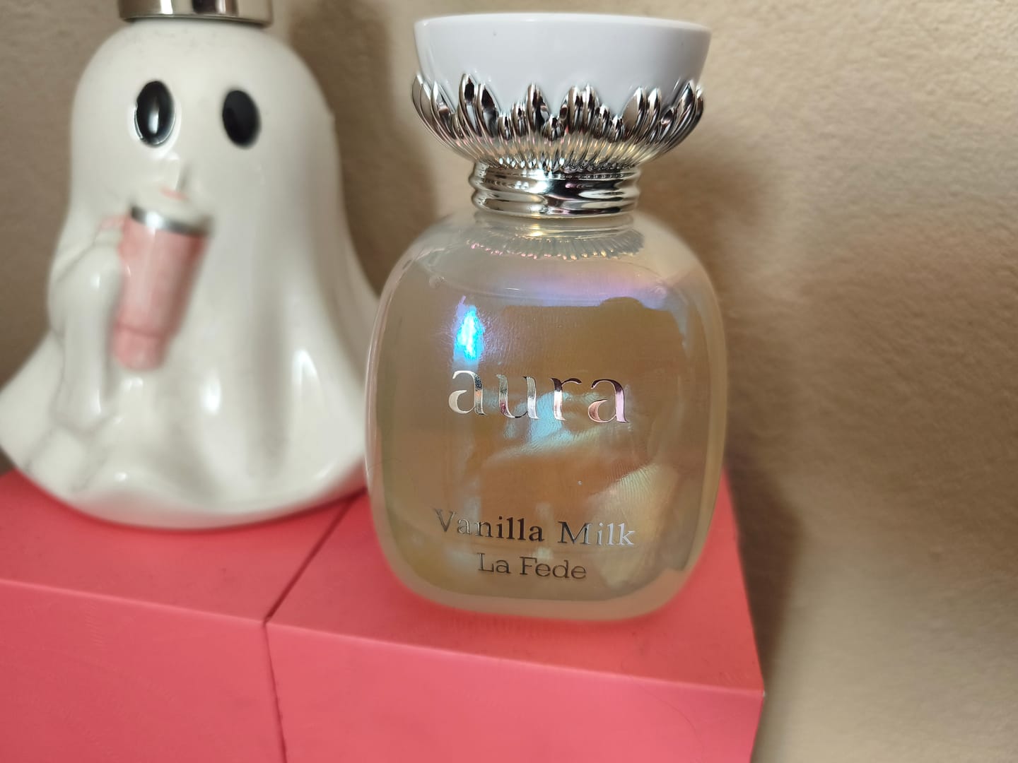 Customer photo review of Perfume Khadlaj La Fede Aura Vanilla Milk de 100 ml EDP
