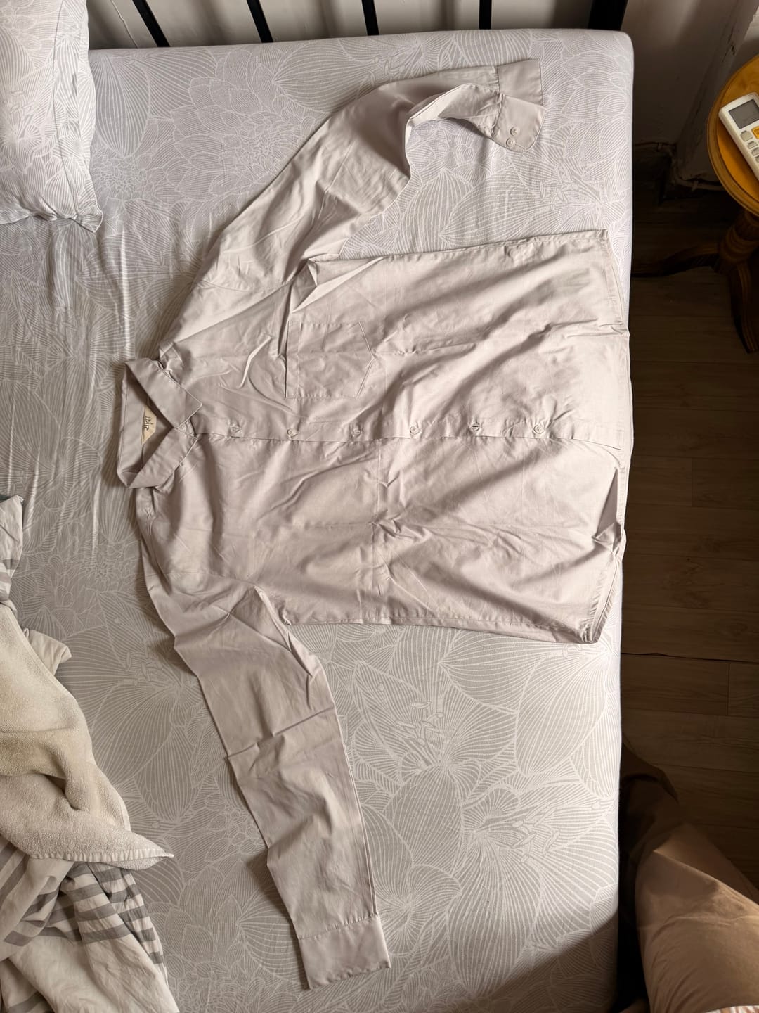 Customer photo review of Men Grey Better Cotton Everyday Shirt