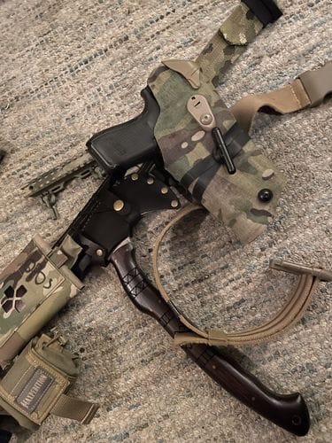 Customer photo review of Сustom made tomahawk "Ogun"