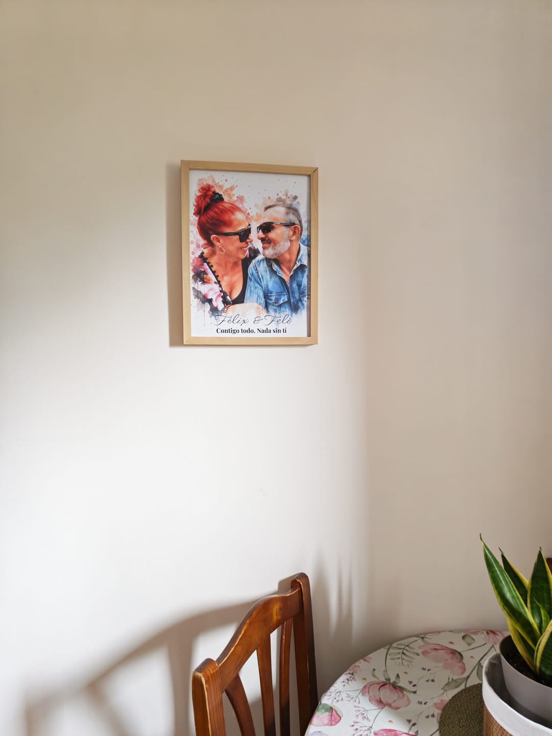 Customer photo review of Vuestra foto como obra de arte – con vista previa en vivo, como póster o lienzo