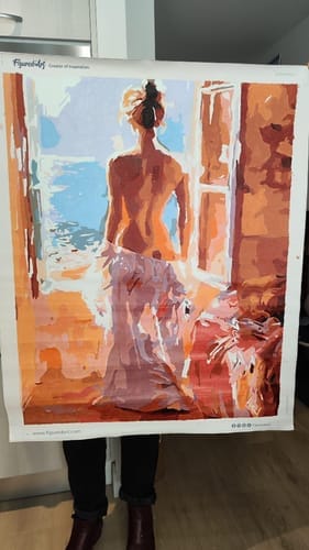 Customer photo review of Femme dénudée et grand Soleil