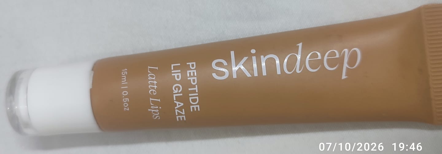 Customer photo review of » Peptide Lip Glaze (100% off)