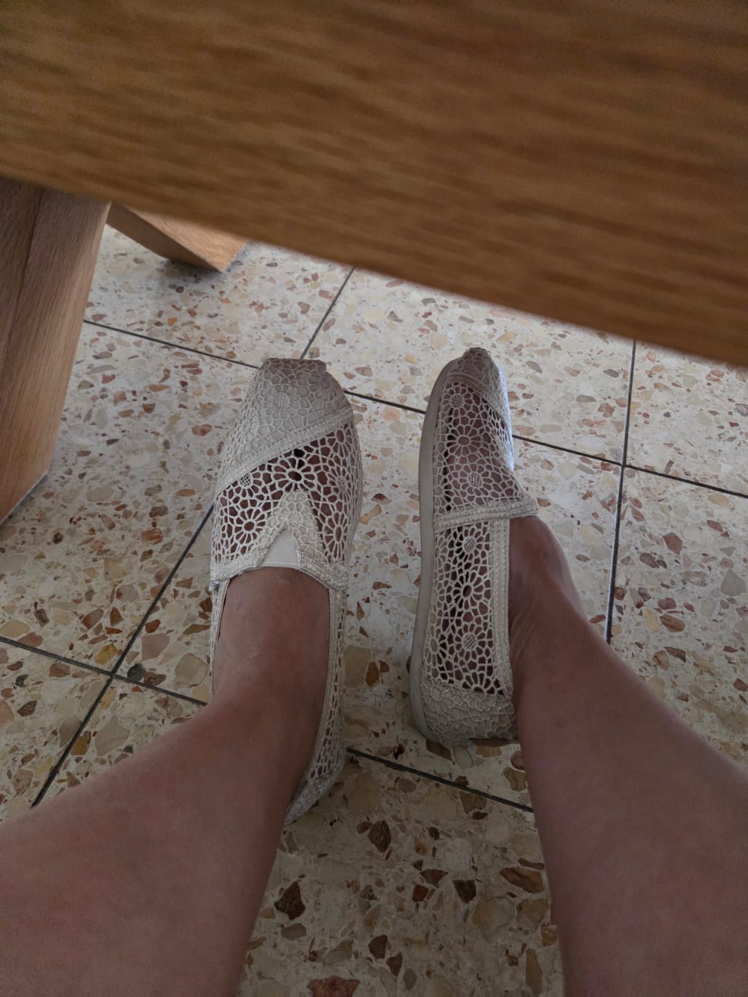 Customer photo review of אספדריל לנשים Alpargata Moroccan Crochet