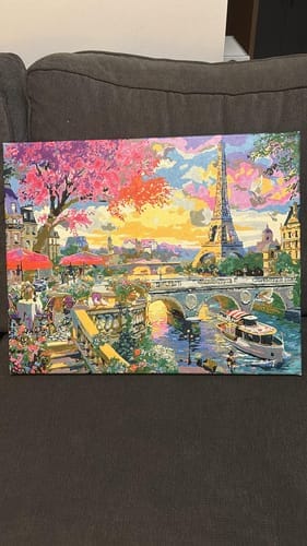Customer photo review of Diner en bords de Seine