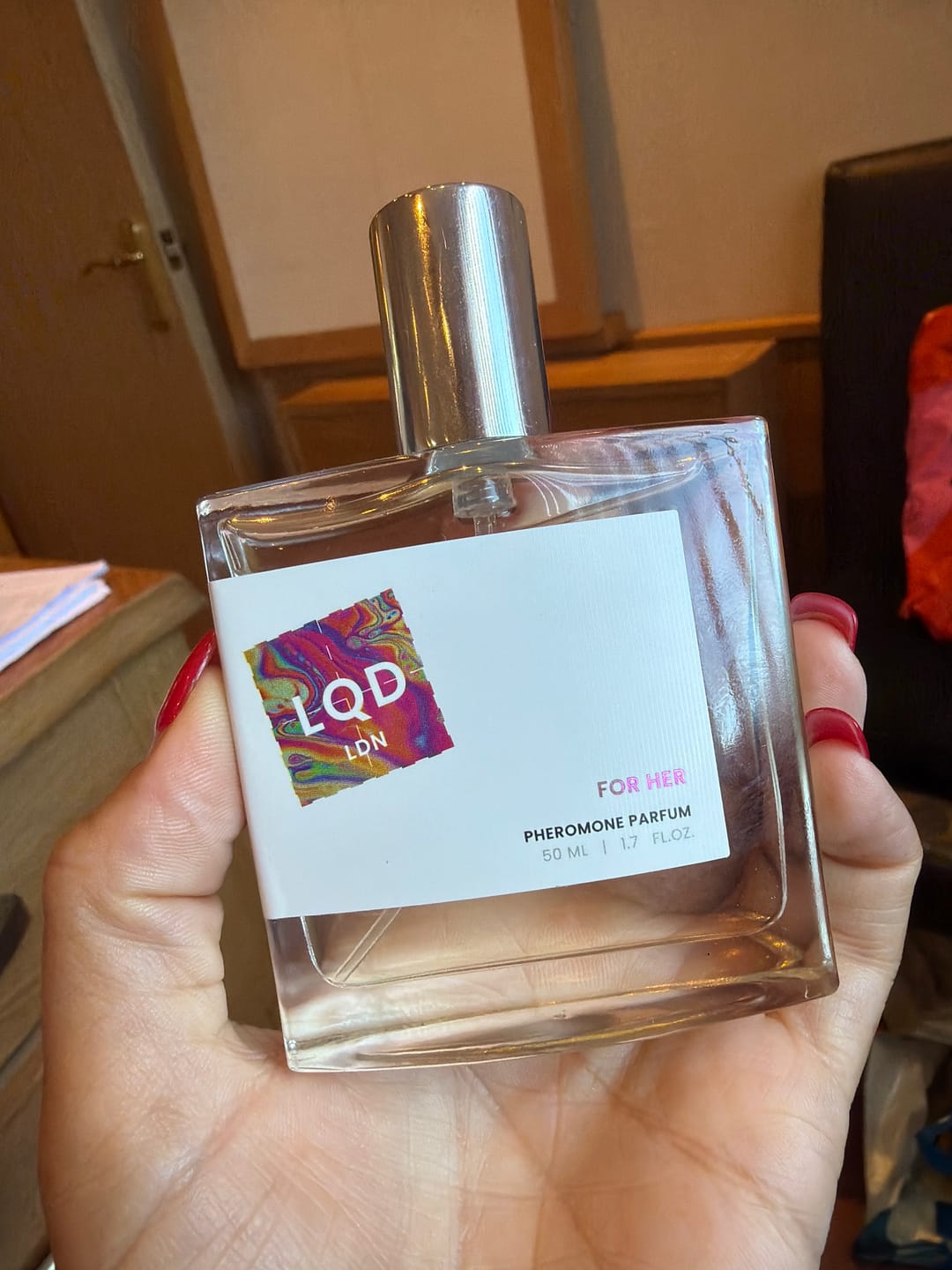 Customer photo review of For Her | V1 | Pheromone Perfume