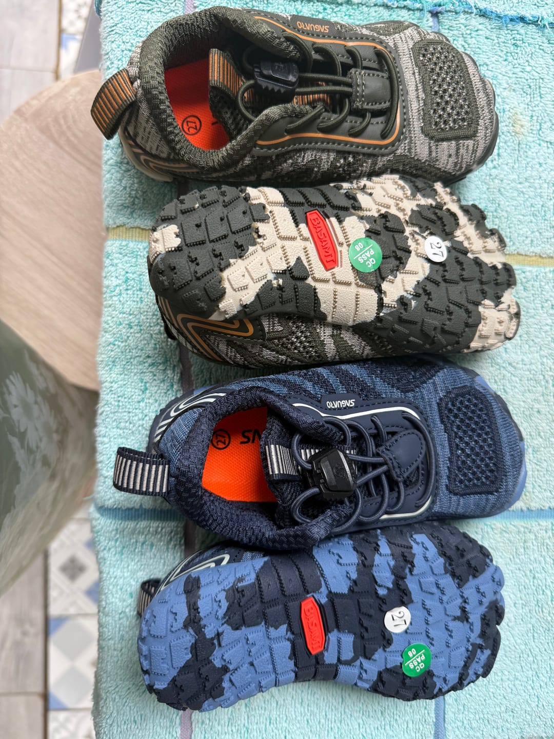 Customer photo review of Enfants  Active II Pro - Barefoot Chaussures