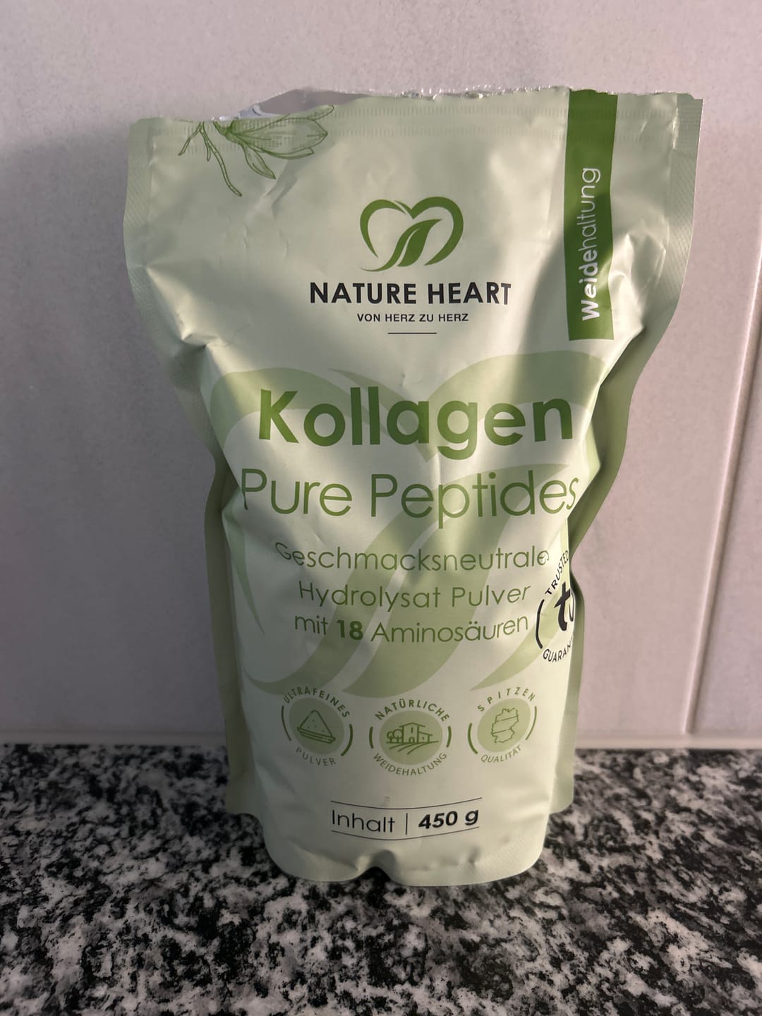 Customer photo review of Kollagen Pure Peptides