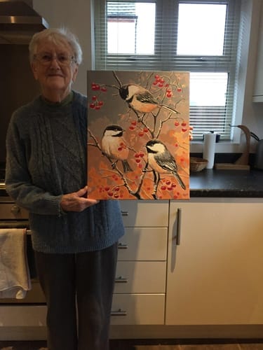Customer photo review of Oiseaux et Arbre Fruitier