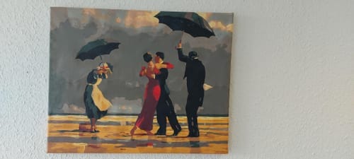 Customer photo review of Danseurs rétro sur la Plage