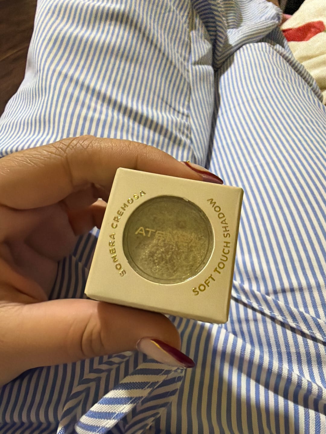 Customer photo review of SOMBRA CREMOSA INDIVIDUAL
