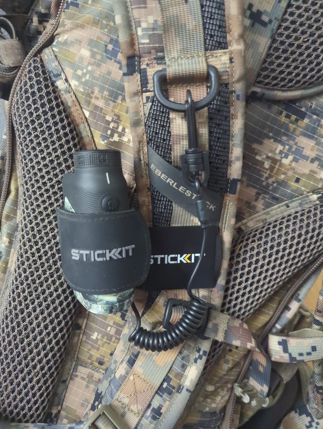 Customer photo review of STICKIT Magnetic Hunting Rangefinder Strap