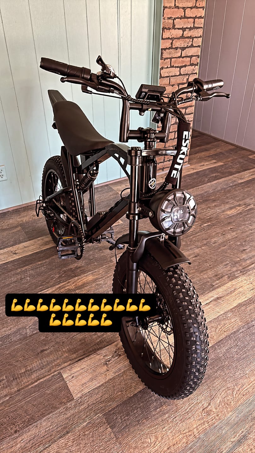 Customer photo review of Eskute® V200 20*4.0" Dirt Electric Bike