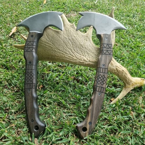 Customer photo review of Сustom made tomahawk "Ogun"