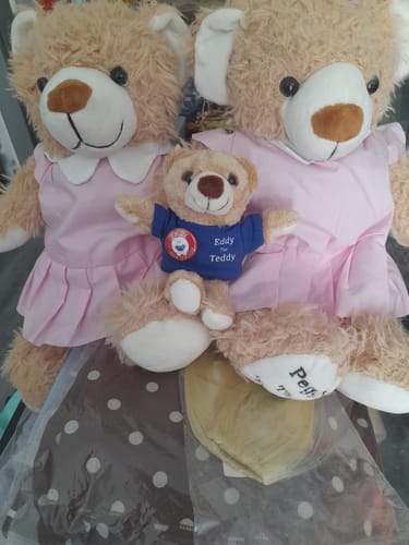 Customer photo review of Peggy The Teddy Bear