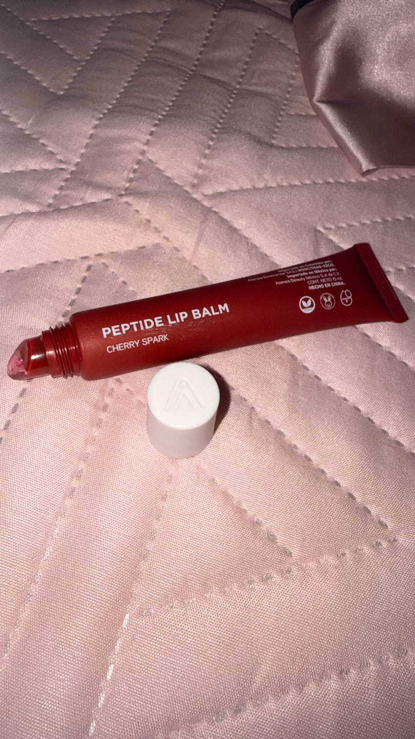 Customer photo review of PEPTIDE LIP BALM