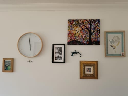 Customer photo review of Broderie Diamant - Arbre de Vie 40x50cm toile tendue sur châssis