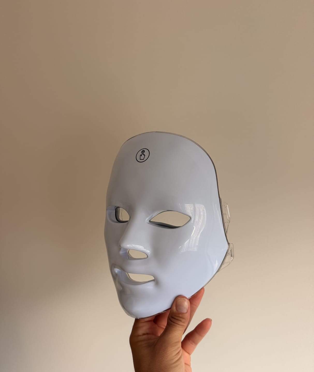 Customer photo review of Máscara Facial LED