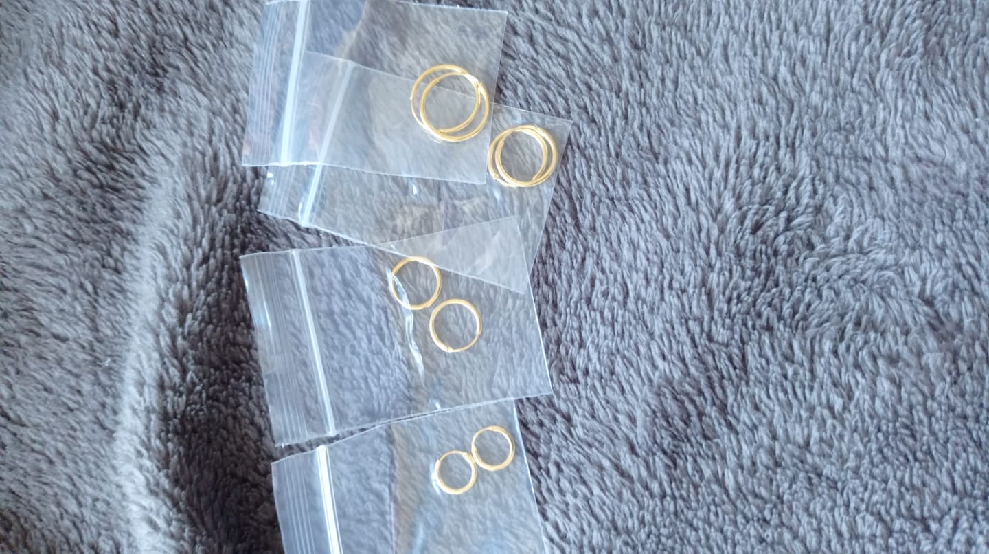 Customer photo review of Pendientes Aretes