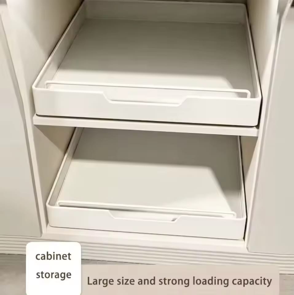 Customer photo review of Pull Out Cabinet Organizer
